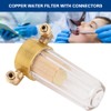 Dental Water Filter Copper Water Filter with Connectors Dental Chair