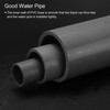 MECCANIXITY 2 Inch PVC Rigid Tube Round Pipe Tubing Hardware