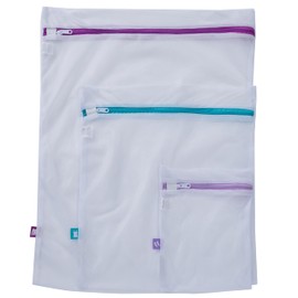 Laundry 360 Sanitized Treated 3 Piece Mesh Wash Bag