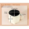 Aroparc Electric Wax Melting Pot, 60oz/1.8L Wax Melter for Candle