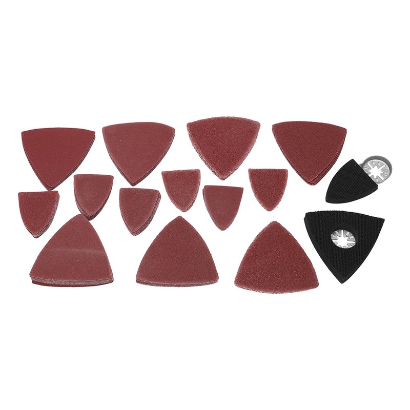 Oscillating Tool Sanding Pad Kit Triangular Finger Accessories 60 80