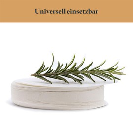 GOURMEO® Burger Paper/Sheet Baking Paper for Burger Press Diameter 13 cm Pack of 1000 - Non-Stick Baking Paper/Release Paper for Perfect Hamburgers, Cheeseburgers - for Grilling