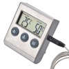 Digital Touchscreen Food Thermometers High Accuracy Waterproof Portable Meat Thermometers