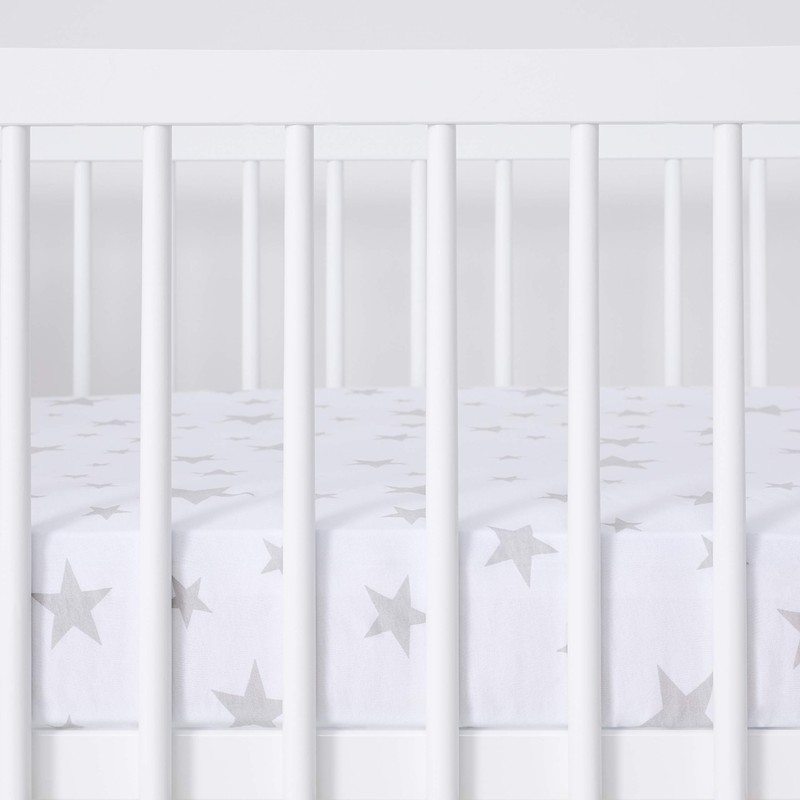 2 Pack Cot & Cot Bed Fitted Sheets 140 x