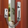 Safety Chain Door Lock Heavy Duty Latch with Spring Anti-Theft
