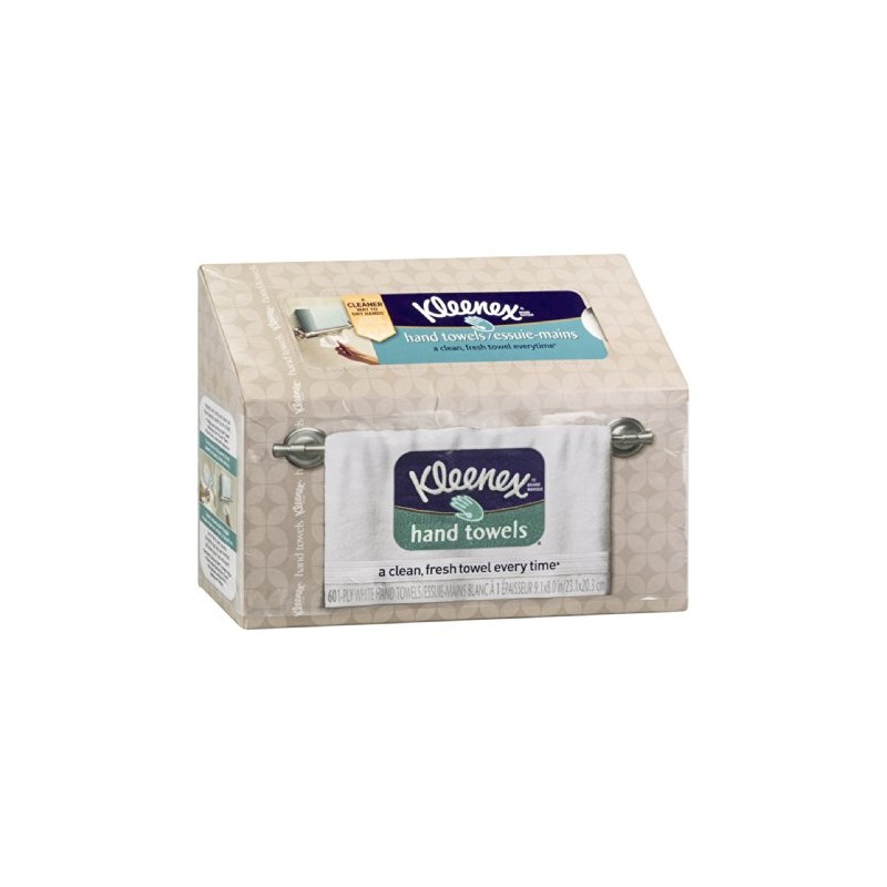 Kleenex 2740008 Hand Towels 1-Ply 60 Towels/Box (38586)