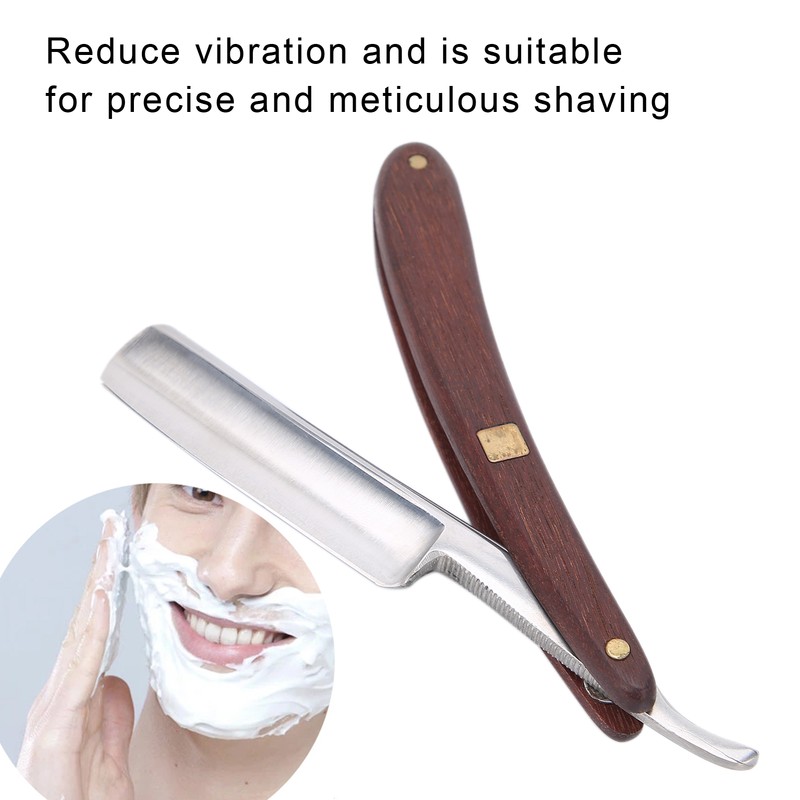 Folding Shaving Knife Rack Men Manual Shaving Blade Holder with