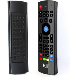 Rii MX3 Multifunction 2.4G Fly Mouse Mini Wireless Keyboard & Infrared Remote Control & 3-Gyro + 3-Gsensor for Google Android Smart TV, IPTV, HTPC, Windows,Networked set-top Box,Mini PC,Andriod TV Box