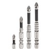 HARFINGTON 4pcs Impact Phillips Screwdriver Bit Set PH2 (#2) Anti