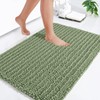 OLANLY Luxury Chenille Bath Mat, Extra Soft Thick Absorbent Shaggy