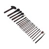 21pcs Makeup Brush Set Wooden Handle Eyeshadow Foundation Blush Brush