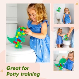 Reward Chart Dinosaur Reward Jar for Kids, Potty Training Reward Chart Toddler Boys/Girls, Behaviour Charts for Children, Toilet Training Reward Chart, Magnetic Reward Jars Classroom, Star Chart