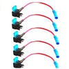 Coche Añadir un circuito Fusible Tap, Keenso Auto Adapter Blade