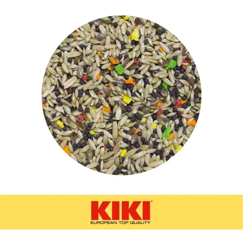 Semillas Para Aves Canarios Kiki Max Menú Vitaminado 1kg