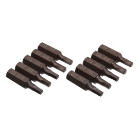 Rannb H4/4mm Hex Bit Set Screwdriver Bits Set 5/16 Inch Hex Shank 1-1/4" Length Impact Driver Bits -10pcs