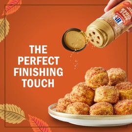 McCormick Finishing Sugar, Apple Cider, Limited Edition, Sweet Blend of Tart Apple and Warm Spices, For French Toast, Cookies, Muffins, Pancakes, Donuts, and More, 3.61 oz