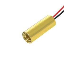 Quarton VLM-520-27 LPA Green Line Laser Module, Direct Green Laser Diode, Class I, Line Width 3.5mm @10m, 520nm, 90 Emitting Angle