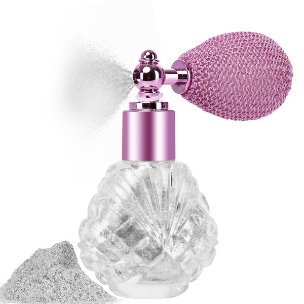 Suhunide Shimmer Setting Spray & Body Glitter Powder/Waterproof/Long-Lasting (Festival, Face,