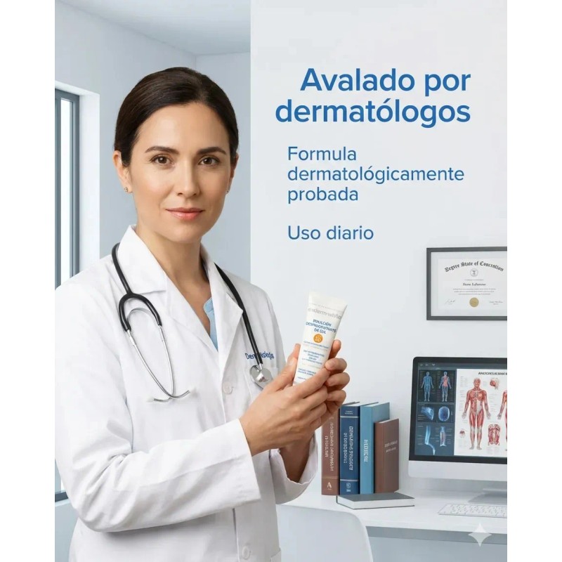 Exderm White Despigmentante Dia Protector Solar Fps Antimanchas 50ml Desvanece