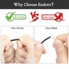 Endoto 3 Pairs Shoelaces for Hey Dude Elastic Strings Replacement