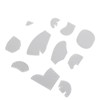 11pcs Elephant Template Ruler Set Acrylic Quilting Template Cutting Set