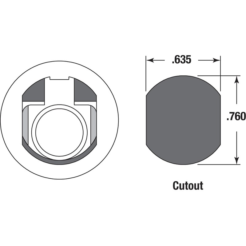 Prime-Line MP4526 Mailbox Lock – Replacement, Multipurpose Mailbox Lock for