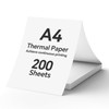 A4 Thermal Paper, 210mm × 297mm Continuous Printing Paper 200