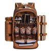 Apollo Walker Picnic Backpack Bag for 4 Person with Cooler