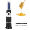 Gatuxe Brix Refractometer for Measuring Sugar, 0-50% Brix Refractometer Brix