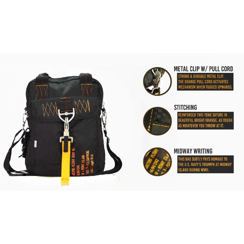 Farm Blue Tactical Flight Bag – Aviators Parachute Pilot Helmet