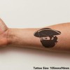 'Highwayman' Temporary Tattoo - Water Resistant, Skin-Safe, Non-Toxic Transfer (TO00027674)