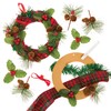 Baker Ross FX888 Artificial Christmas Wreath Craft Kit - Christmas