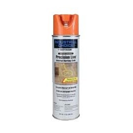 Rust-Oleum 205233 Mc1800 Water-Based Precision-Line Inverted Marking Chalk Aerosol, Apwa Orange - Lot of 12