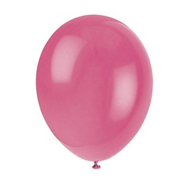 Unique Party 56850 - 12" Latex Candy Pink Balloons, Pack of 50