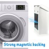 Picowe Magnetic Laundry Storage, Large Metal Lint Holder Bin with