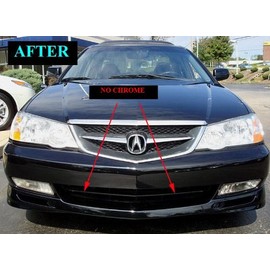 312 MOTORING Compatible With ACURA TL 1999-2003 CHROME GRILLE GRILL KIT 2000 2001 2002 99 00 01 02 03 3.2 TYPE-S TYPE S