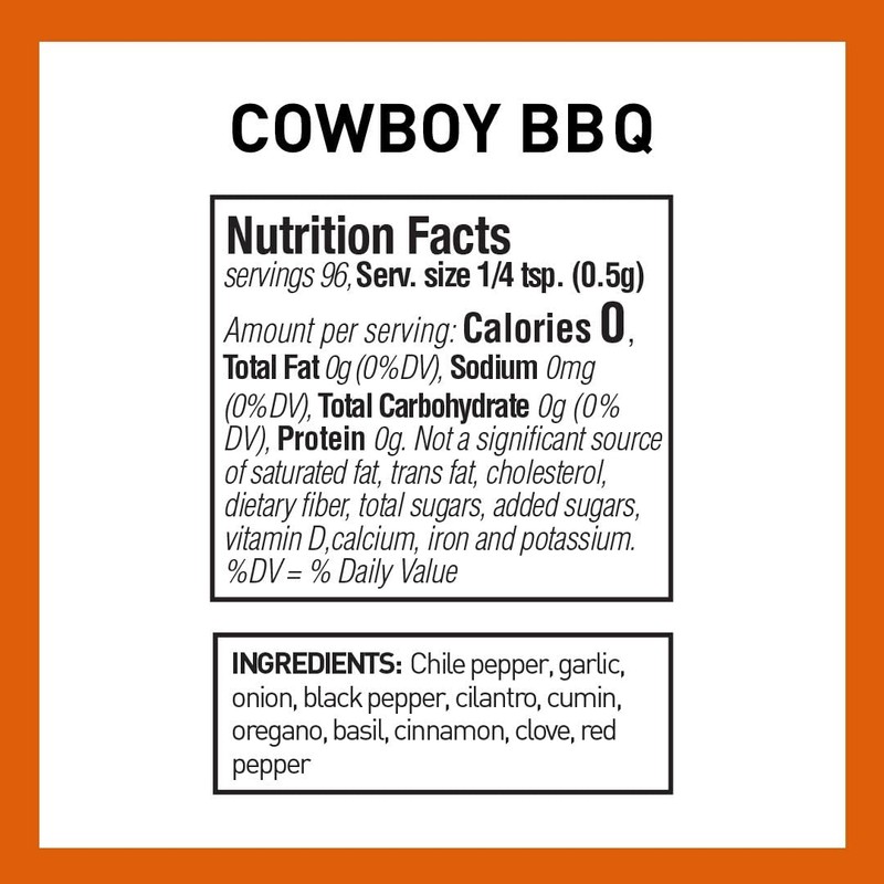 Spice Hunter Cowboy Rub Blend, 1.7 Ounce (Pack of 6)
