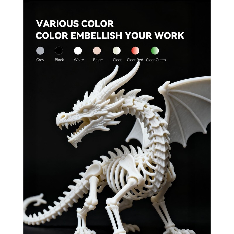 SUNLU Upgraded ABS Like Resin for 3D Printer, 405nm UV-Curing
