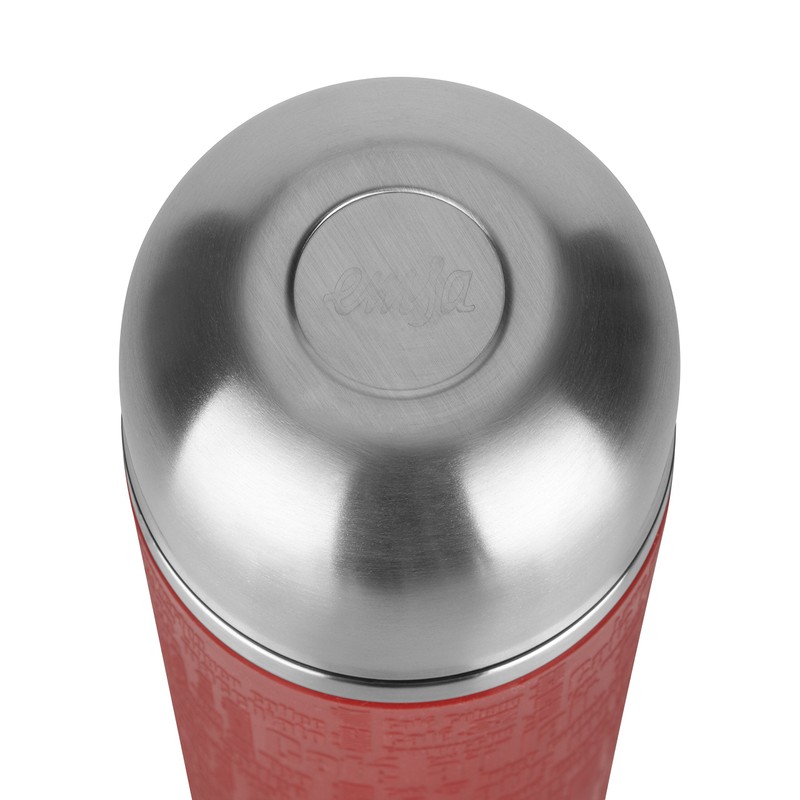 Emsa 515712 Senator Insulated Bottle 0.5 L, red, 0.5 L