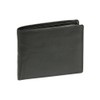 LEAS Men's Wallet Extra Thin with RFID Protection and Flap,