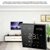 Black ME82 LED 7 Smart Thermostat Touchscreen APP Control Home