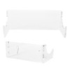 2Pcs Wall Shelf Skateboard Hanger Display Storage Rack Snowboard Organizer