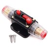 80A Audio Inline Circuit Breaker Reset Fuse 12V-24V DC, PowMr