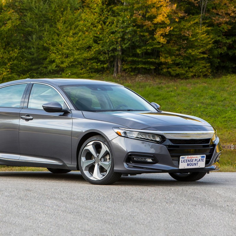 No Drill Front License Plate Bracket Mount Kit Compatible with