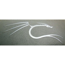 VATH backtrack/Kali Linux Dragon Metal Sticker 27 x 66mm [716]