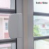 KOTARBAU Balcony Door Catch Practical Plastic Safe Smoking Terraces Door
