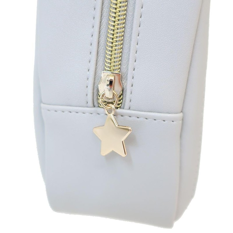 Marimo Craft SPCQ-288 Astro Sequin Box Pouch, Gray, W 5.5