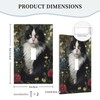Decorative Art Light Switch Covers Cat in Blooms Single Toggle