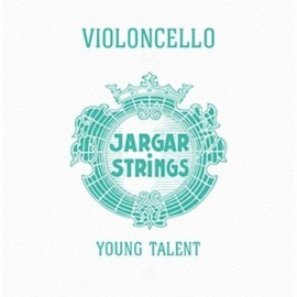 Cello String - Jargar (Young Talent) (Chrome) 1 Medium Cello 3/4 (La) A (One Piece)