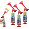 SKIKHN 3 Pcs Air Horn,Super Loud Handheld Air Horn,Football Horns,Handheld